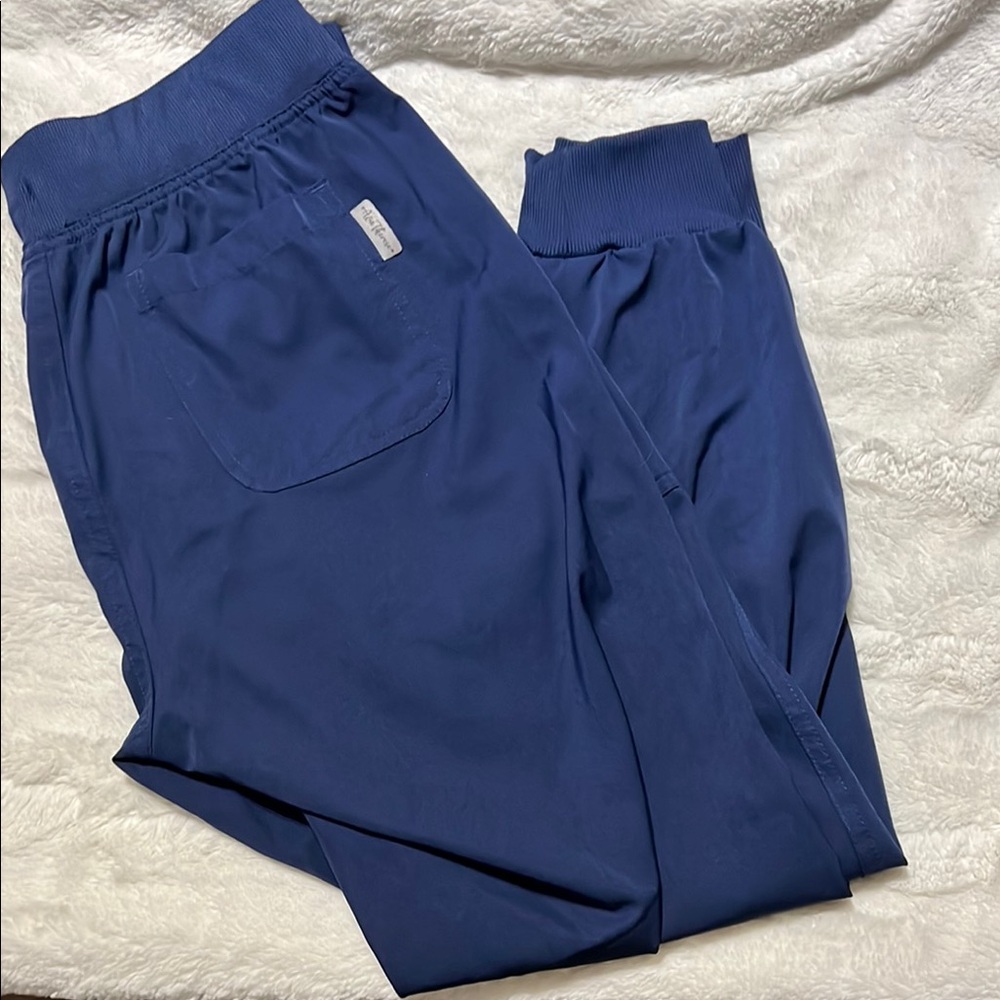 Navy Blue scrub joggers